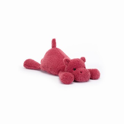 Jellycat Splootie Hippo Australia | 610958HBT